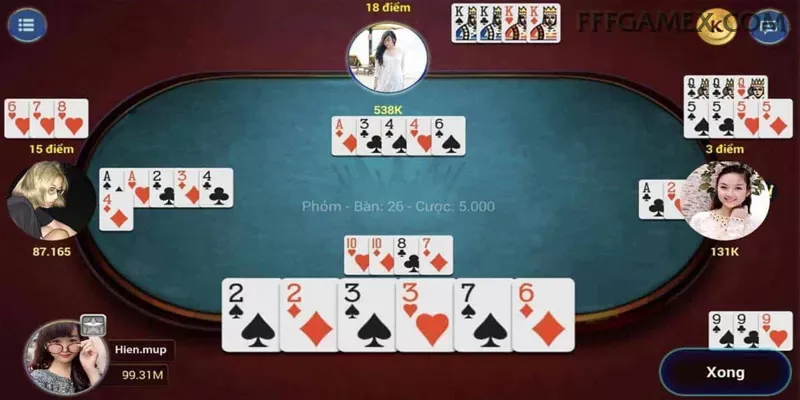 Aplicativo móvel fffgame para iOS e Android